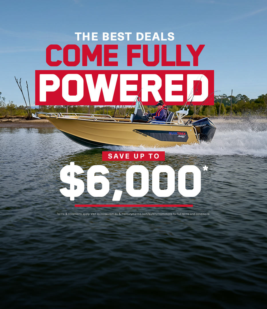 Save Big on Quintrex & Mercury Boat Packages